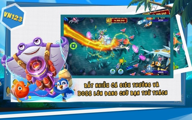 Luật chơi dễ hiểu của game VN123 bắn cá