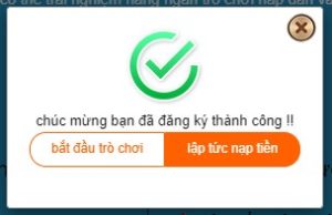 Đăng ký thành công bạn sẽ nhận được thông báo từ nhà cái 99ok (Ảnh minh họa)